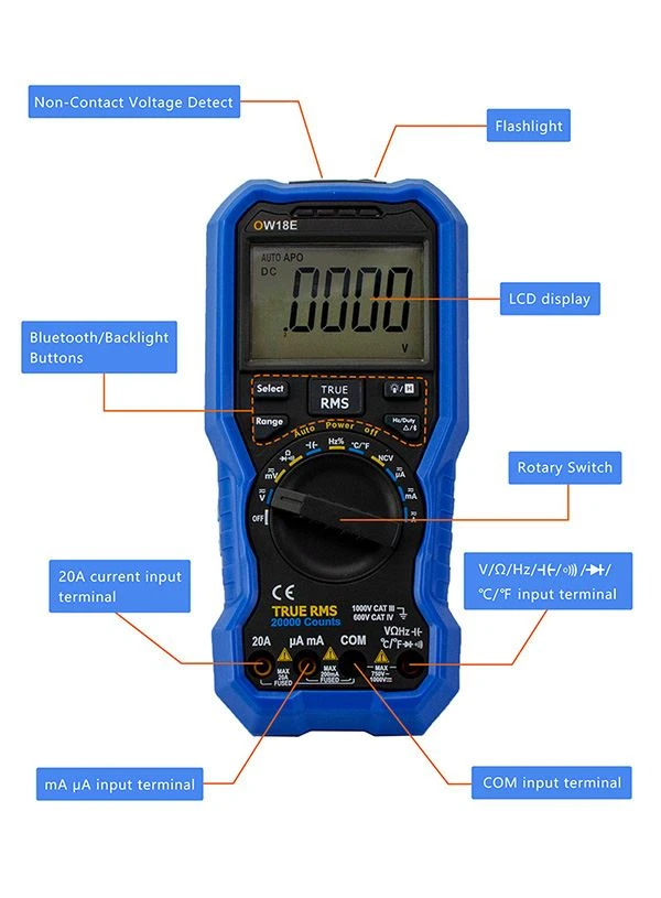 handheld digital multimeter